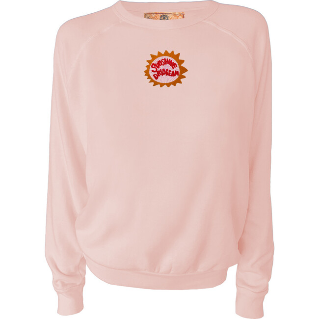 Women's Sunshine Daydream Pullover, Sunset Pink