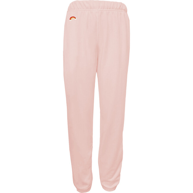 Women's Rainbow Bright Sweatpants, Sunset Pink