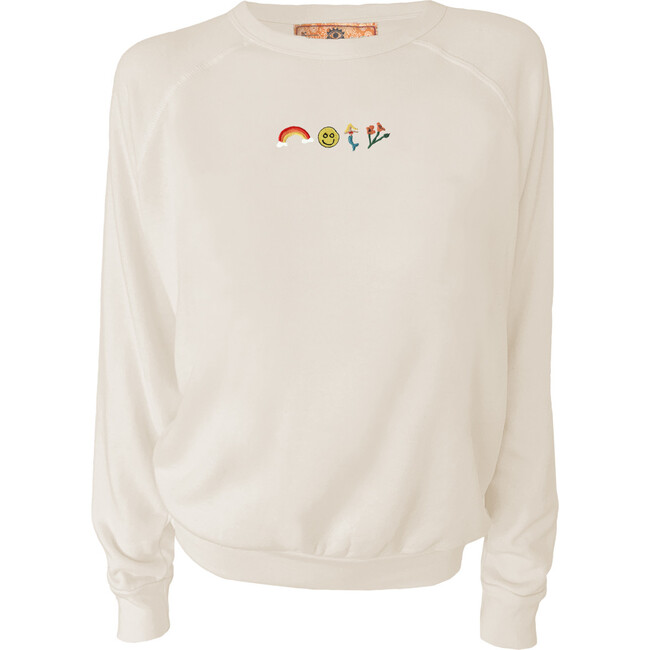 Women's Good Vibes Pullover, Natural