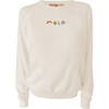 Women's Good Vibes Pullover, Natural - Sweatshirts - 1 - thumbnail