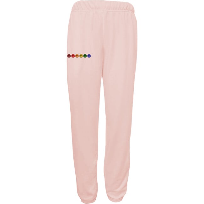 Women's Happy Sweatpants, Sunset Pink