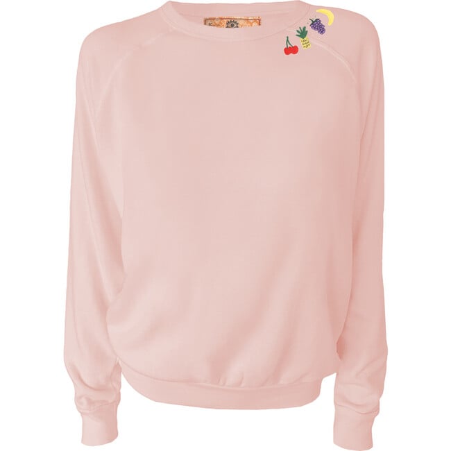 Women's Fruit Loop Pullover, Sunset Pink