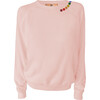 Women's Be Happy Pullover, Sunset Pink - Sweatshirts - 1 - thumbnail