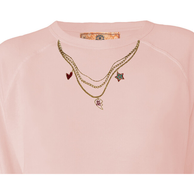 Women's BFF Lucky Charms Pullover Set, Sunset Pink - Sweatshirts - 2