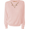 Women's BFF Lucky Charms Pullover Set, Sunset Pink - Sweatshirts - 4
