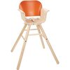 High Chair, Orange - Highchairs - 1 - thumbnail