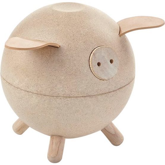 Piggy Bank, White - STEM Toys - 1