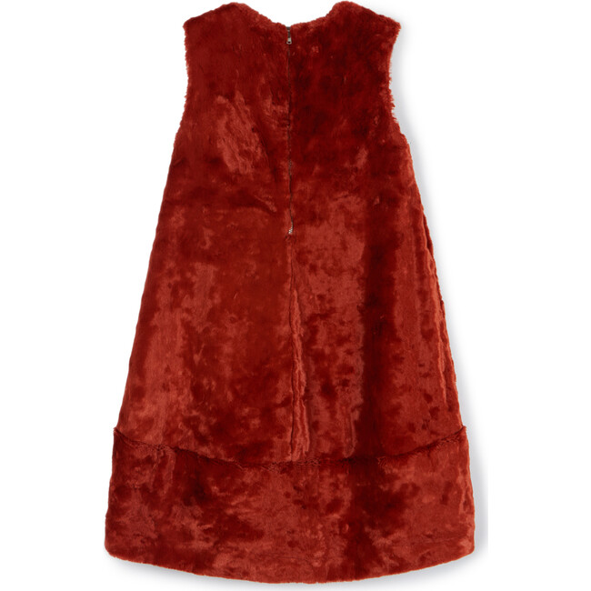 Silvana Dress, Terracota Fur - Dresses - 7