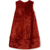 Silvana Dress, Terracota Fur - Dresses - 7
