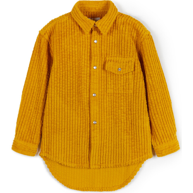 Maurício Shirt, Corduroy Yellow