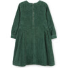 Heliana Dress, Corduroy Green - Dresses - 7