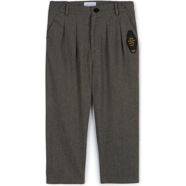 André Trousers, Slate - Pants - 1