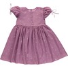 Adele Dress Purple Flowers - Dresses - 2