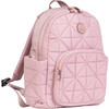 Quilted Little Companion Backpack, Blush Pink - Backpacks - 4 - thumbnail