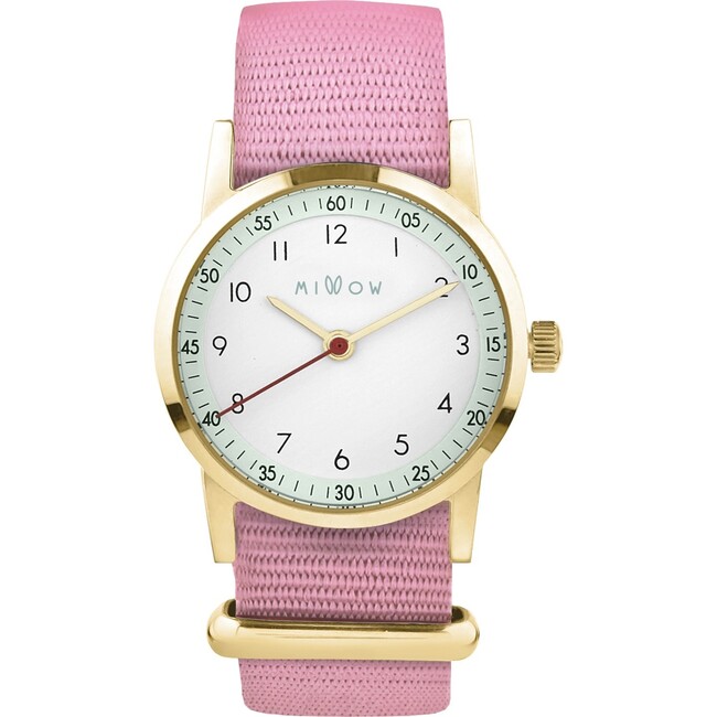 Millow Opale Watch, Pink Dragee and Gold - Watches - 1