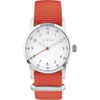 Millow Classic Watch, Paris Red and Silver - Watches - 1 - thumbnail