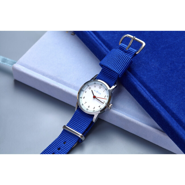 Millow Classic Watch, Royal Blue and Silver - Watches - 3