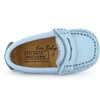 Baby Penny Mocassin in Smooth Leather, Sky Blue - Slip Ons - 3