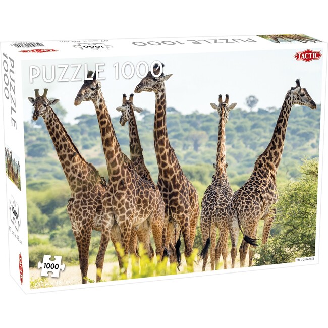 Tall Giraffes 1000-Piece Puzzle