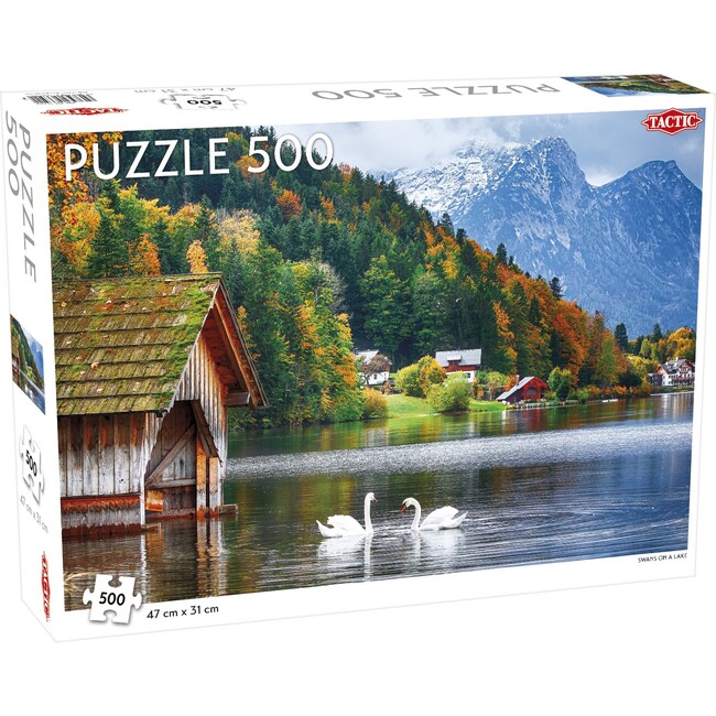 Swans on a Lake 500-Piece Puzzle
