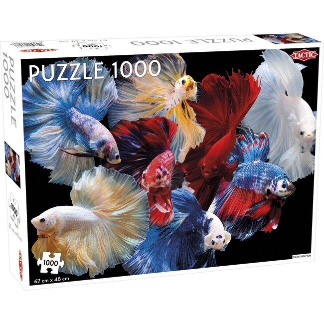 Fighting Fish 1000-Piece Puzzle