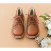 Tuck Mid-Top Lace Up Shoe, Cognac - Loafers - 2