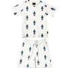 *Exclusive* Robot T-Shirt/Short Set - Mixed Apparel Set - 1 - thumbnail