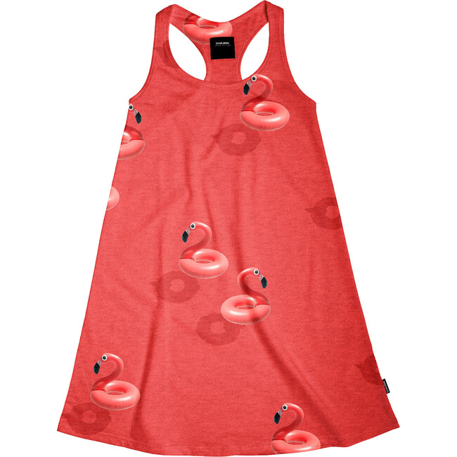 *Exclusive* Floating Flamingos Tank Dress - Dresses - 1