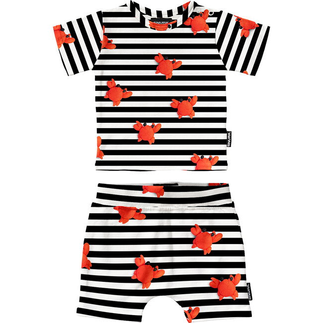 *Exclusive* Clay Crab Baby T-Shirt/Short Set - Mixed Apparel Set - 1