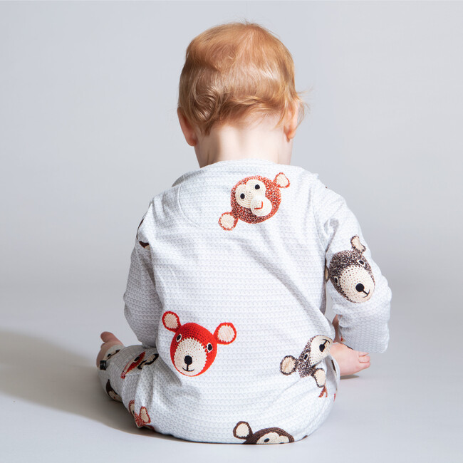 x Anne-Claire Petit *Exclusive* Teddy/Chimp Baby Jumpsuit - Onesies - 3