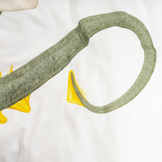 *Exclusive* Dragon Duvet Set, Green - Duvet Sets - 8
