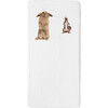 *Exclusive* Furry Friends Crib Sheet, White - Crib Sheets - 1 - thumbnail