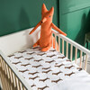 *Exclusive* James The Dog Crib Sheet, White - Crib Sheets - 4