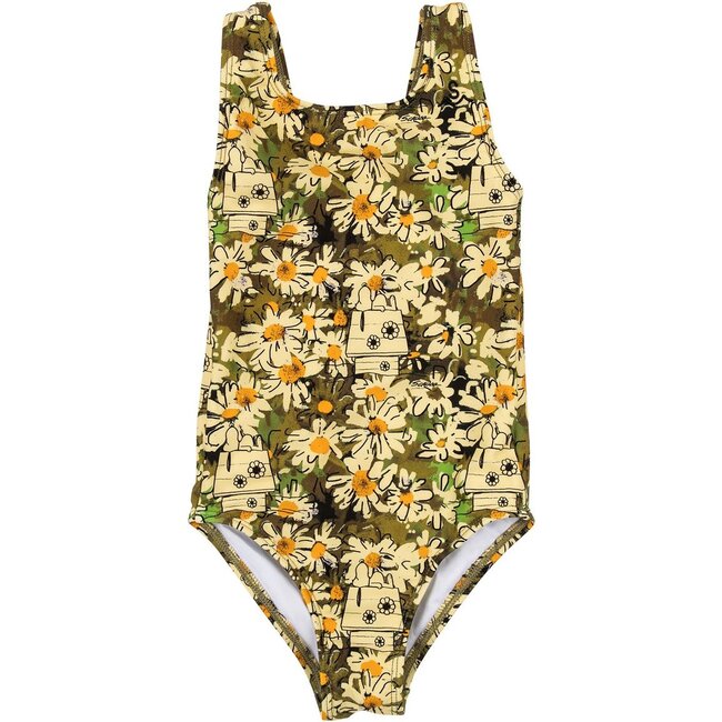 Girlsl Seaesta Surf x Peanuts® Retro Floral Swimsuit