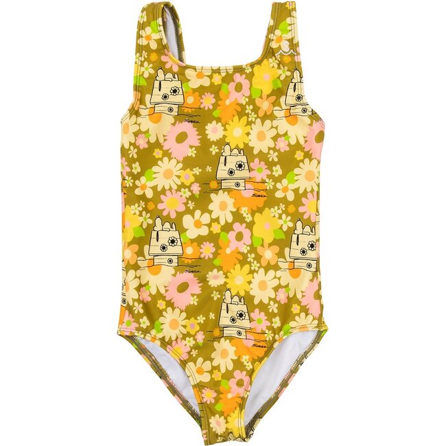 Girls Seaesta Surf x Peanuts® Ditsy Floral Swimsuit