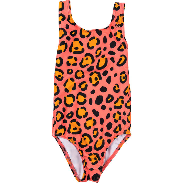 Girls Calico Crab Swimsuit, Salmon - Seaesta Surf Swim | Maisonette