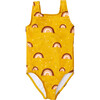 Sea Arches, Ochre Swimsuit - One Pieces - 1 - thumbnail