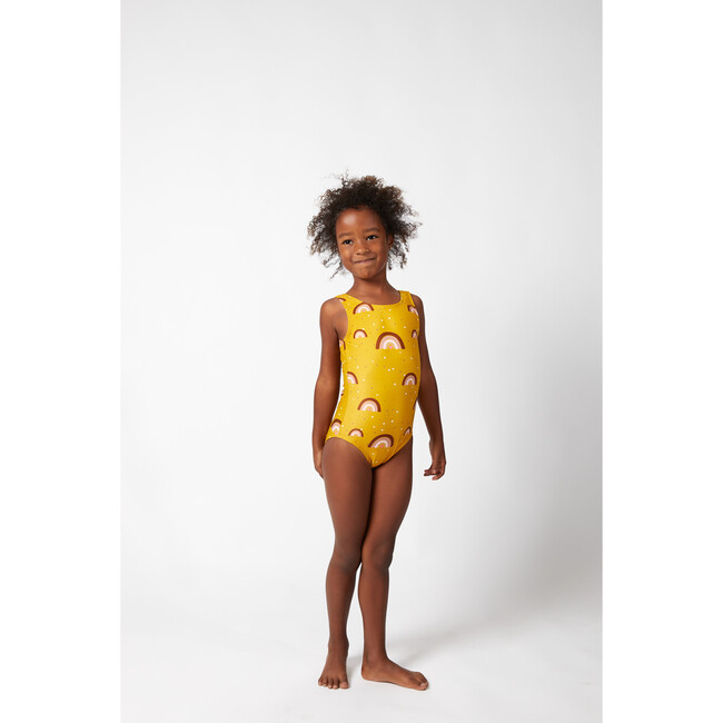 Sea Arches, Ochre Swimsuit - One Pieces - 5