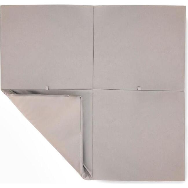 Vegan Leather Padded Everywhere Playmat, Pebble - Playmats - 1