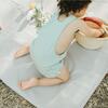 Vegan Leather Padded Everywhere Playmat, Pebble - Playmats - 2