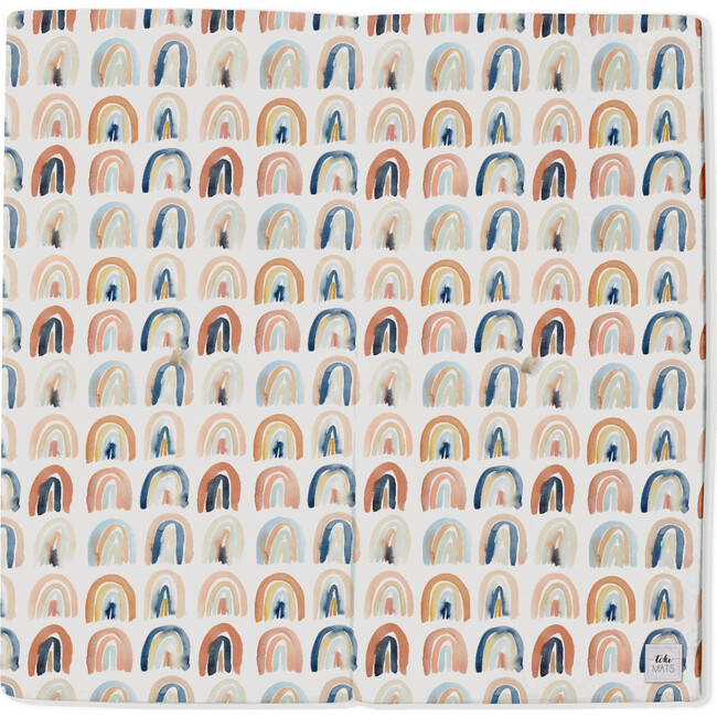 Rainbow Watercolor Playmat, Multi - Playmats - 1
