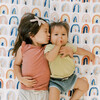 Rainbow Watercolor Playmat, Multi - Playmats - 3