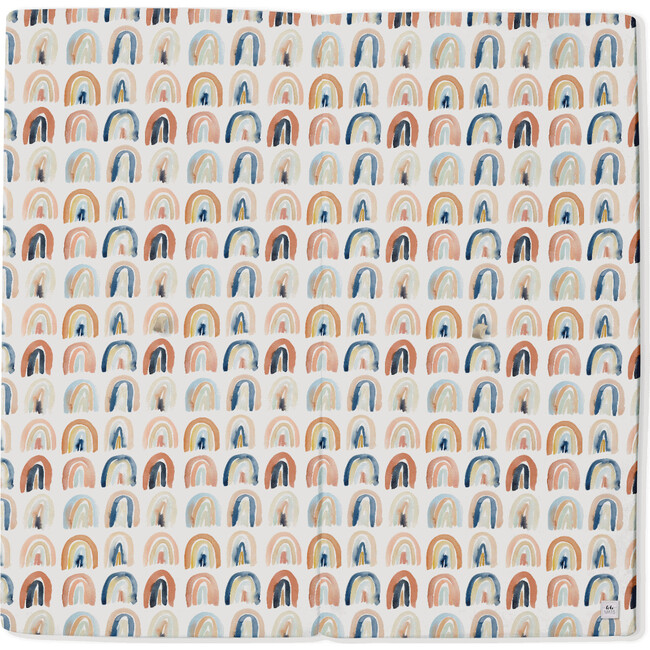 Rainbow Watercolor Playmat, Multi - Playmats - 5