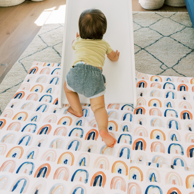 Rainbow Watercolor Playmat, Multi - Playmats - 7