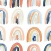 Rainbow Watercolor Playmat, Multi - Playmats - 8