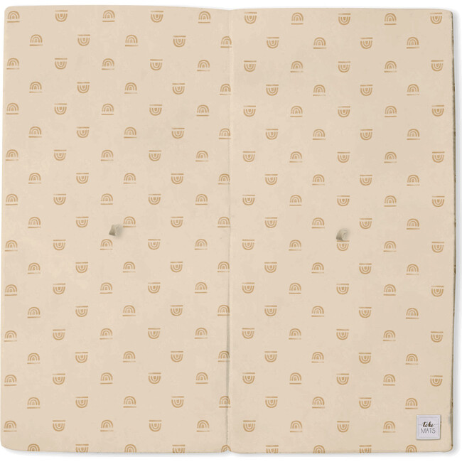 Rainbow Stamp Playmat, Natural - Playmats - 1