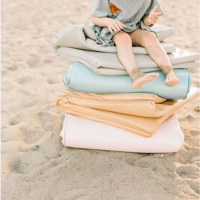 Vegan Leather Padded Everywhere Playmat, Petal - Playmats - 8