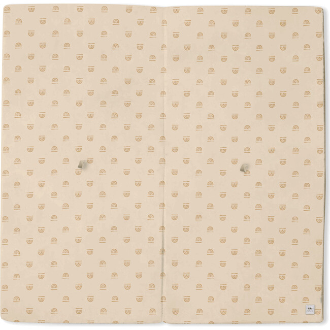 Rainbow Stamp Playmat, Natural - Playmats - 6