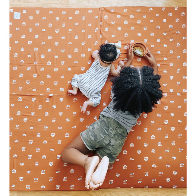 Rainbow Stamp Playmat, Rust - Playmats - 8