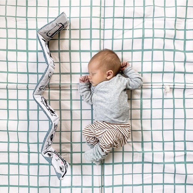 Grid Playmat, Teal - Playmats - 3